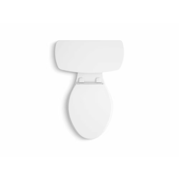 KOHLER Highline Arc The Complete Solution 2-Piece 4.8 LPF Single Flush  Elongated Toilet in White - Image 2