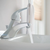 MOEN Adler 4-inch Centerset Single Handle Bathroom Sink Faucet/Tap in  Chrome (Drain and Valve Included) - Image 3