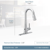 MOEN Sleek MotionSense Single-Handle Pull Down Touchless Kitchen Faucet in Matte Black - Image 3